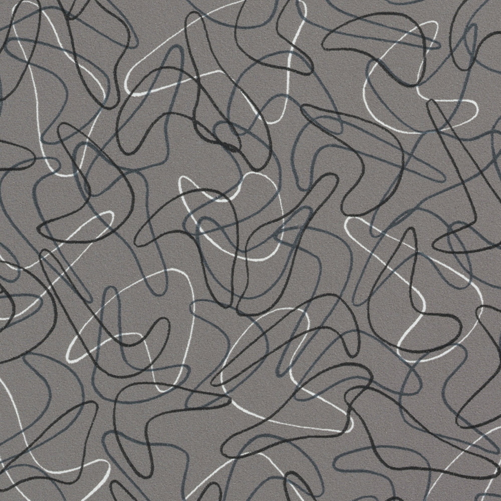 FORMICA 6942 CHARCOAL BOOMERANG